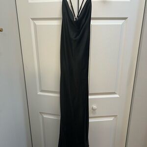 Show Me Your MuMu Black Backless Dress